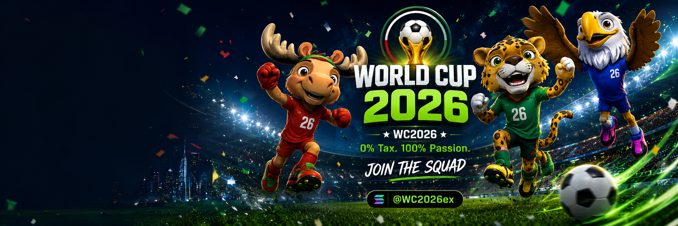 World Cup 2026 WC2026 banner